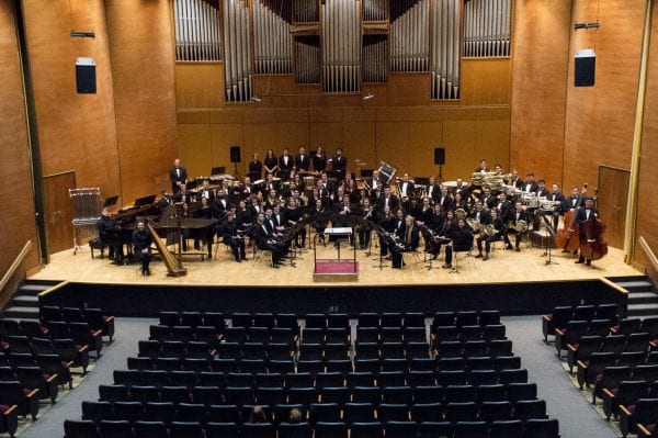 2015 WTAMU Symphonic Band, Mary Moody Recital Hall