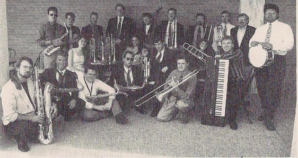 Spring 1992 WT Jazz Band