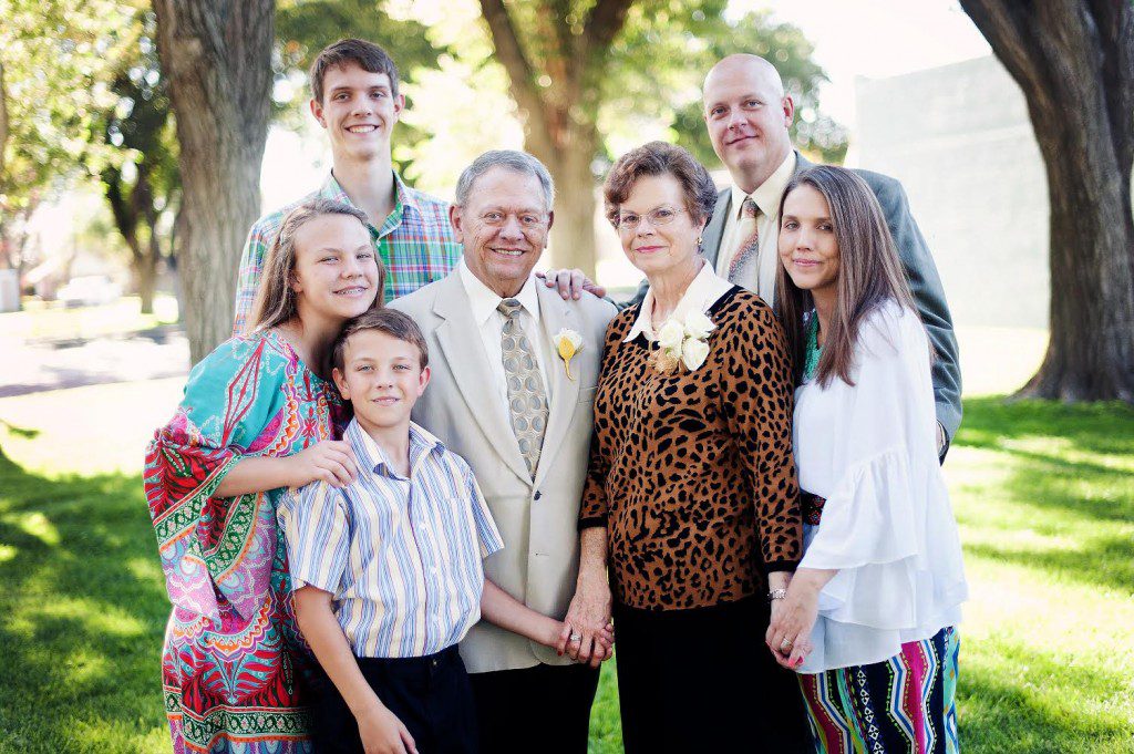 50th Anniversary with Grandchildren