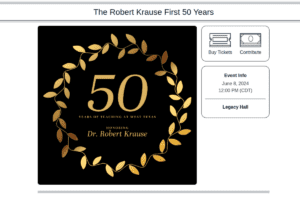 Dr Robert Krause celebration